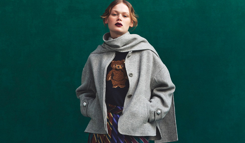 ミュベール、MUVEIＬ、未使用、ゆったりシルエット 楽天市場】【MUVEIL】 カラーモチーフコート ミュベール