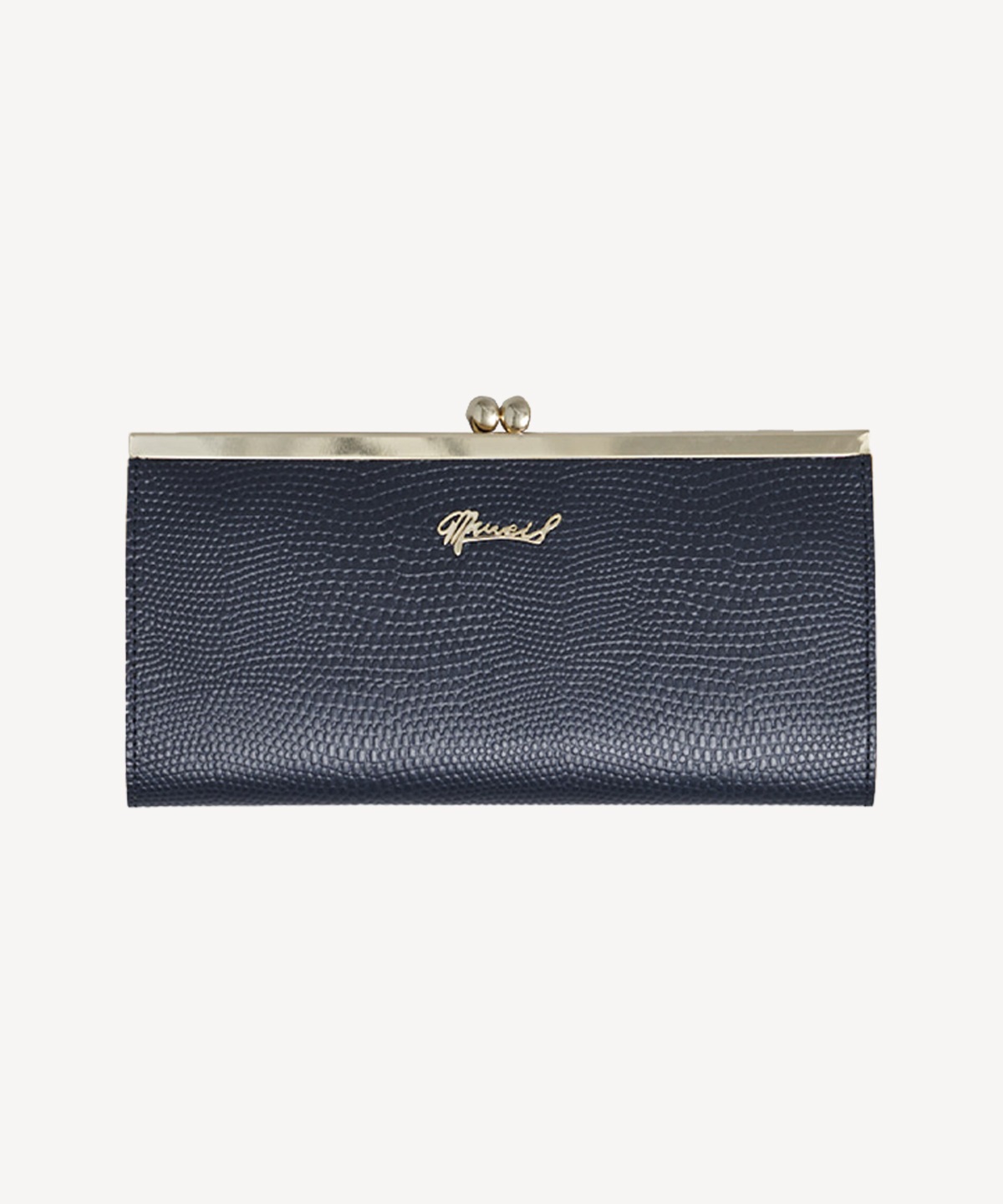 パイソン長財布(navy-F)