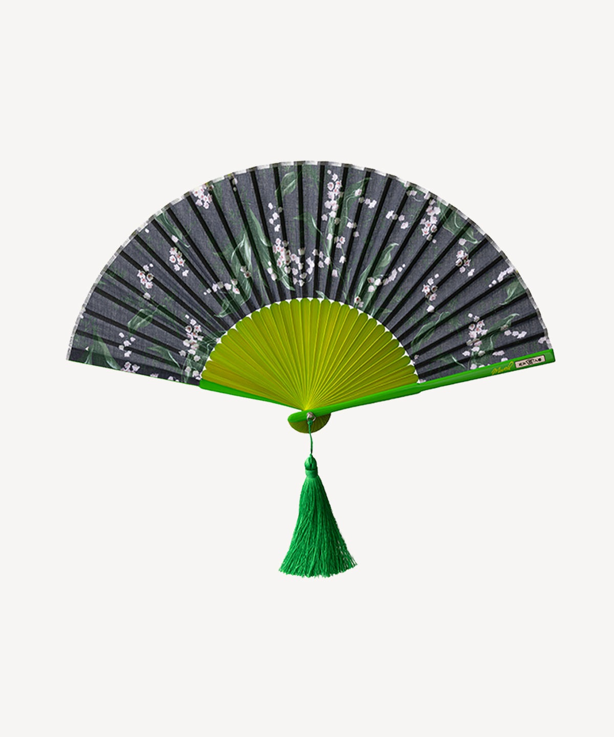 スズラン柄扇子 MUVEIL Online Shop