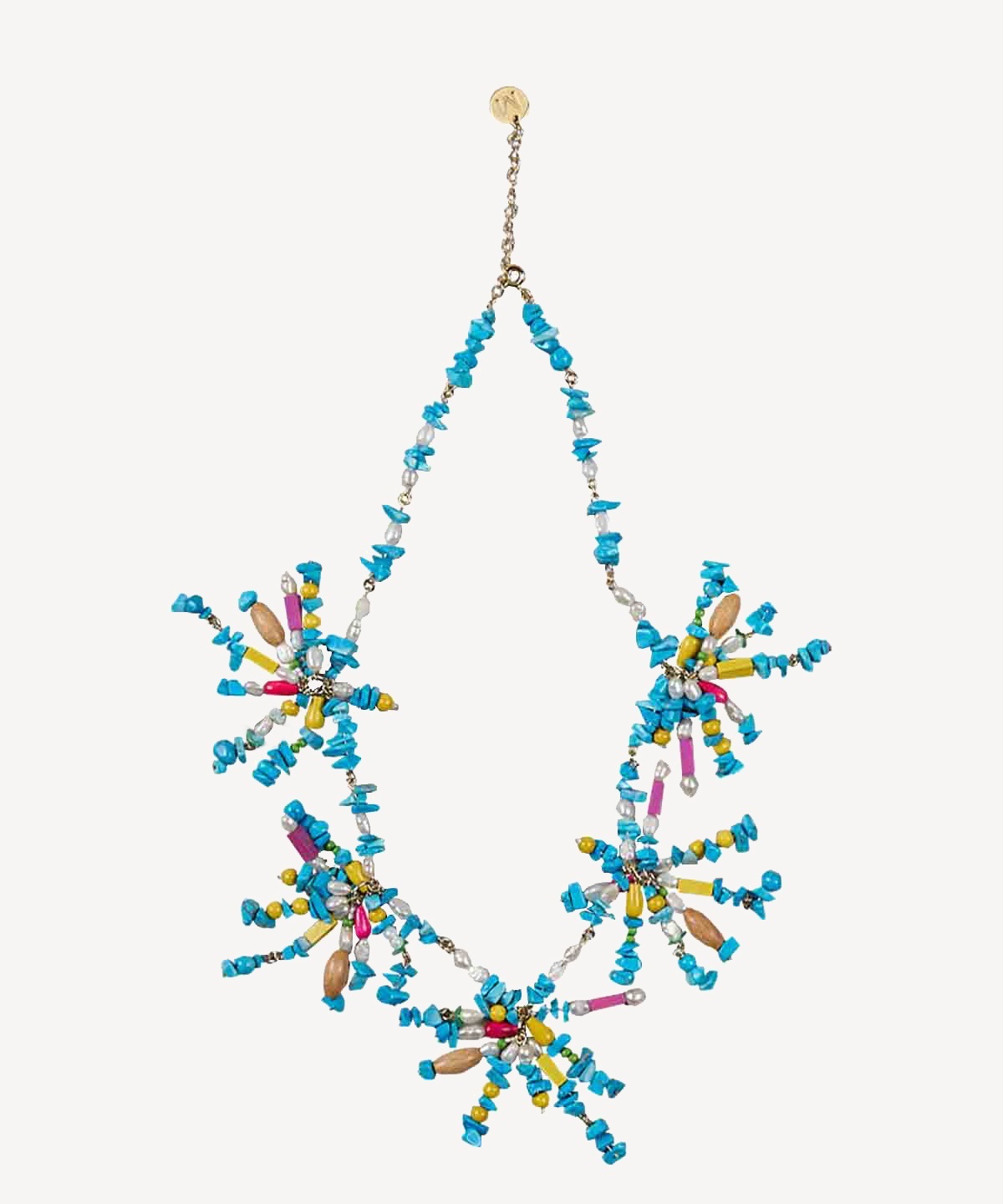ターコイズネックレス(turquoise-F)