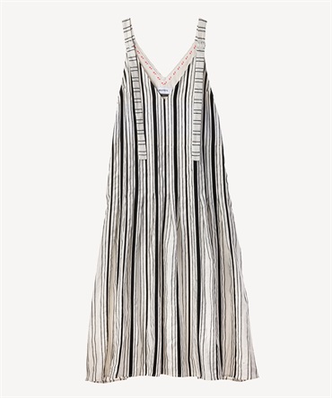 ストライプワンピース(off white-36)