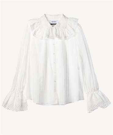 レースブラウス(off white-36)