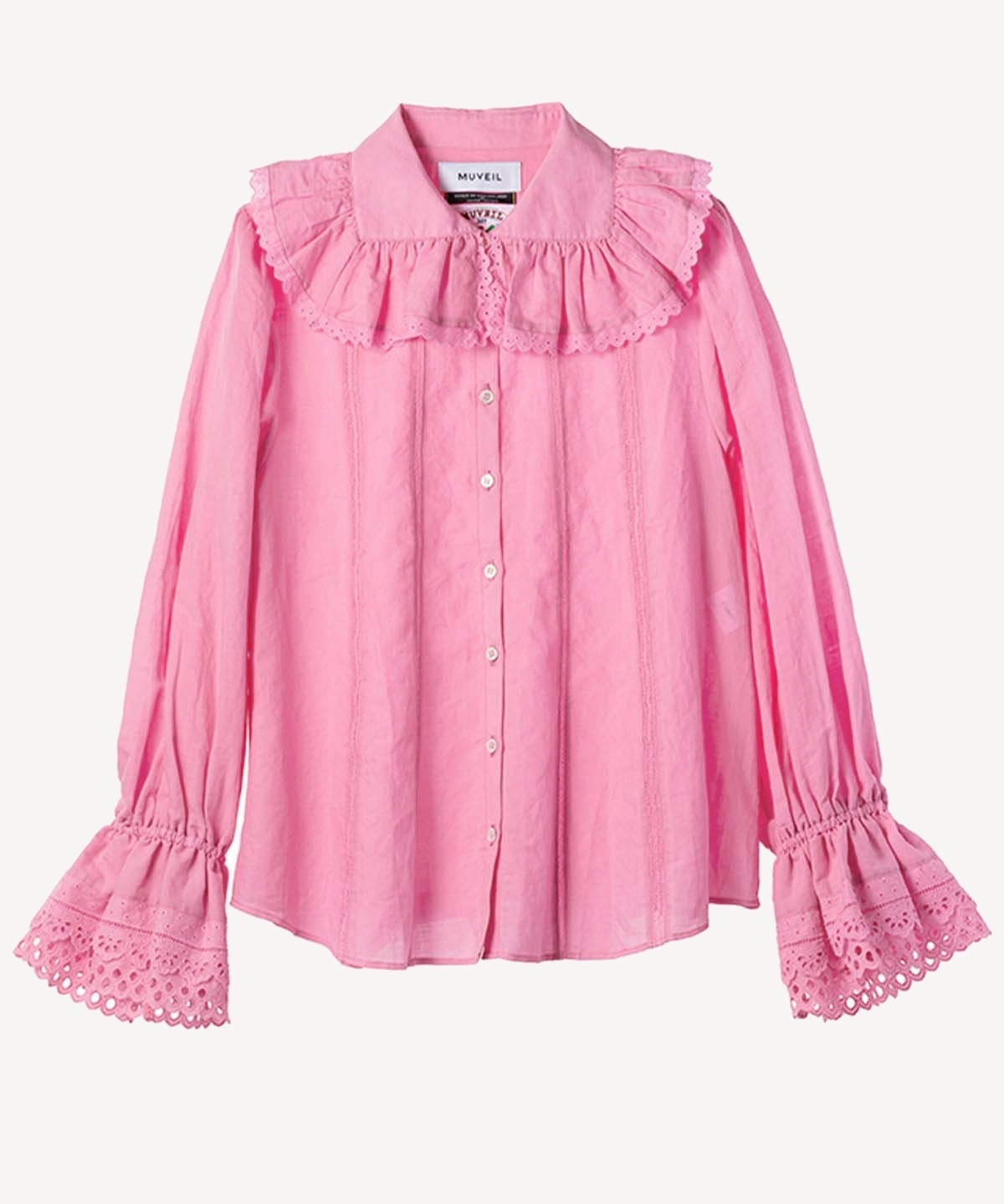 レースブラウス(pink-36)