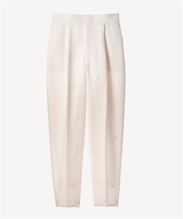 ハートモチーフパンツ(off white-36)