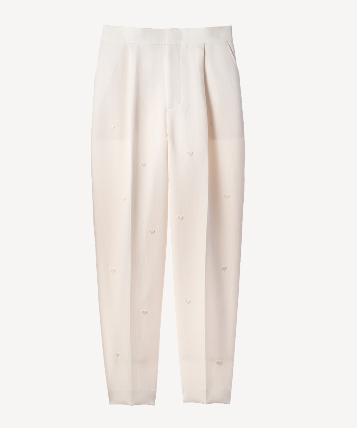 ハートモチーフパンツ(off white-40)
