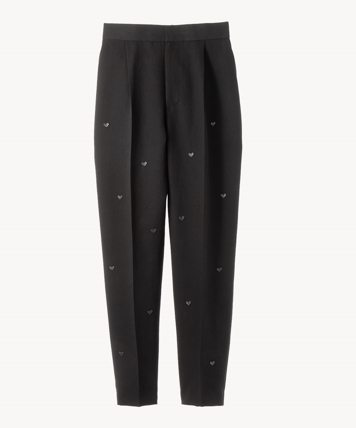 ハートモチーフパンツ(black-38)