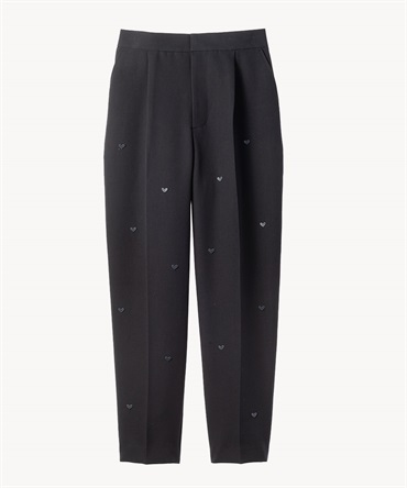 ハートモチーフパンツ(navy-36)