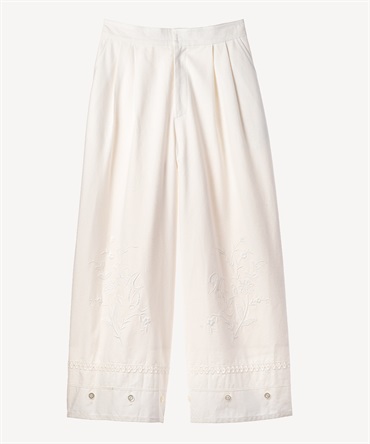 ピローレースパンツ(off white-36)