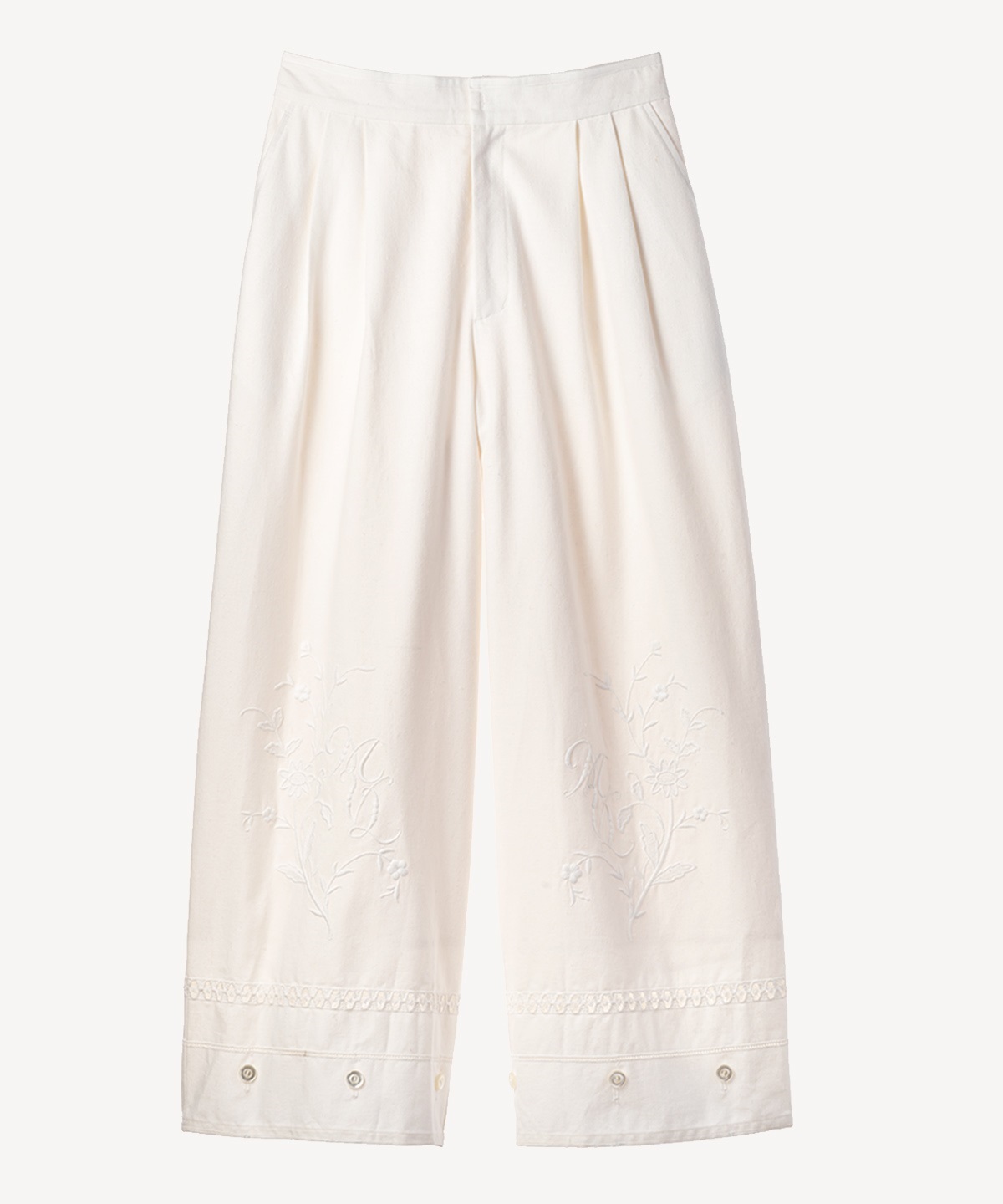 ピローレースパンツ(off white-40)