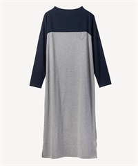 ハートパッチワンピース(gray-36)