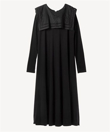 ナプキンレースワンピース(black-36)