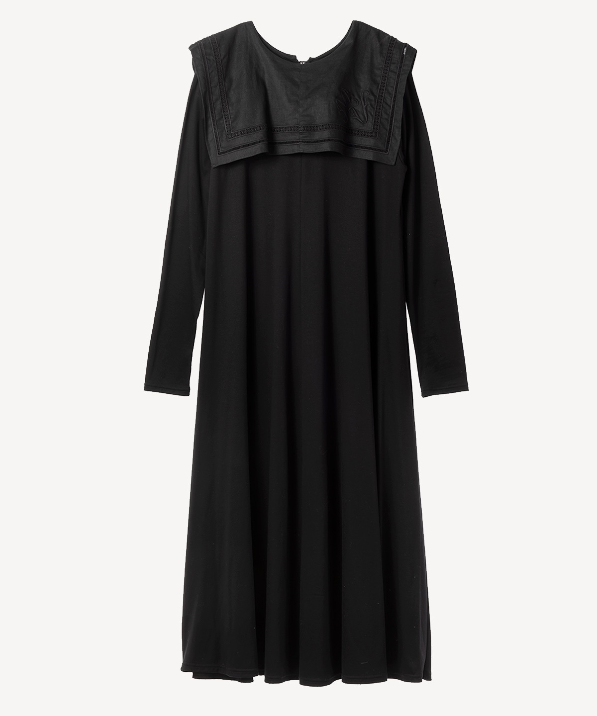 ナプキンレースワンピース(black-40)
