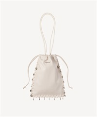 ハートチャームバッグ(off white-F)