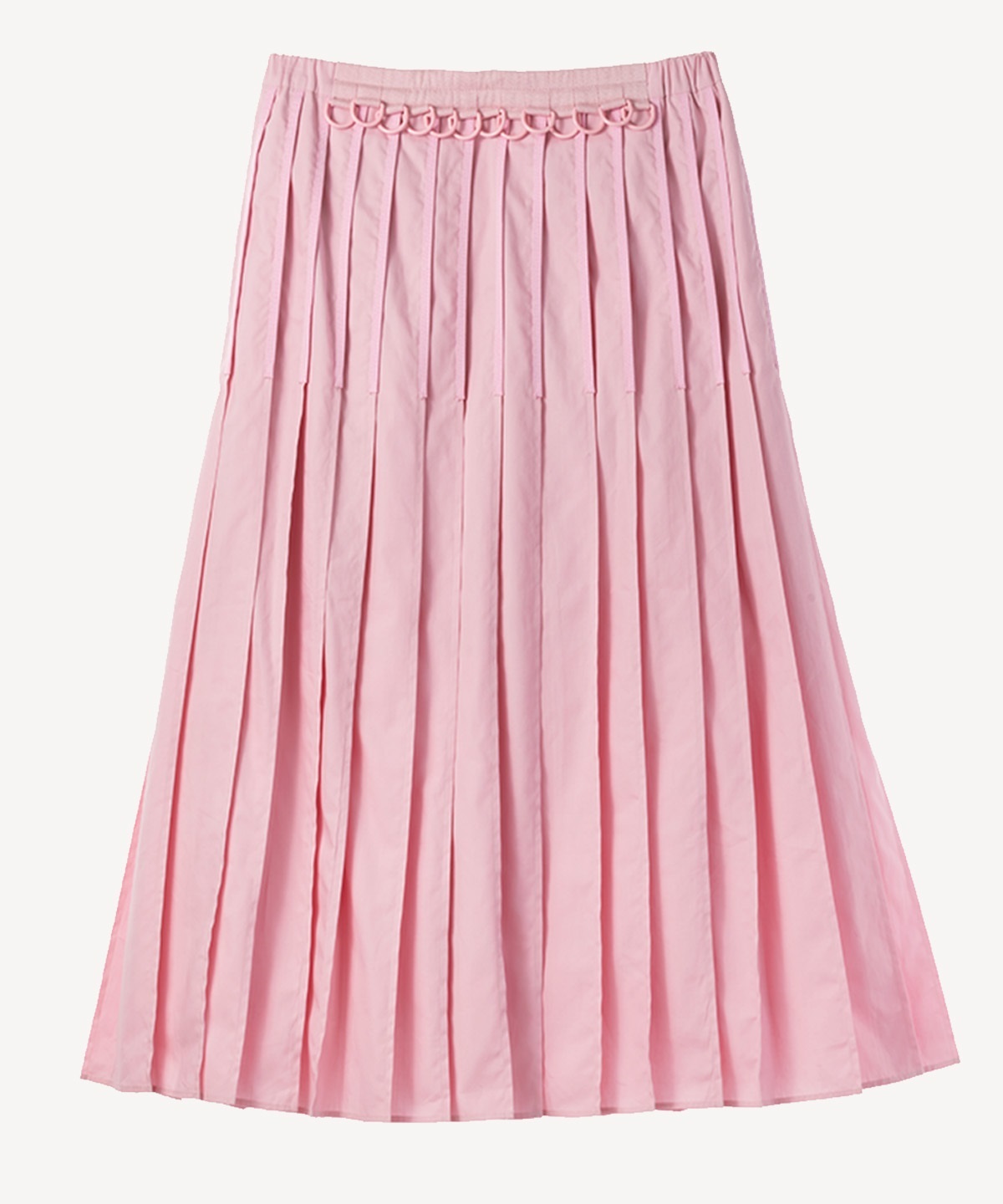 ステッチプリーツスカート(pink-40)