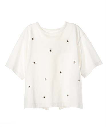 ハートチャームTシャツ