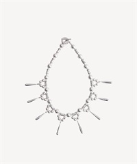 ドロップネックレス(silver-F)