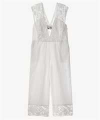 レースサロペット(white-36)