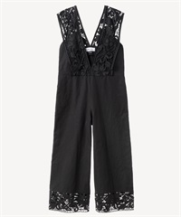 レースサロペット(black-36)