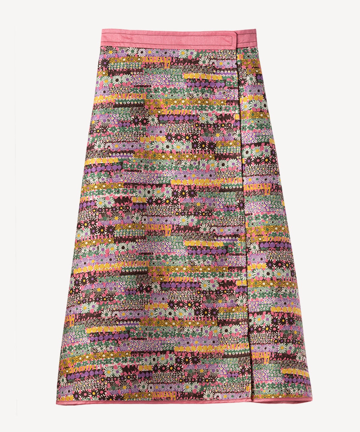 ミックスフラワースカート(pink-40)
