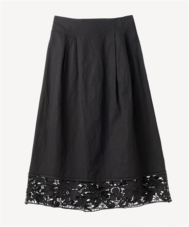 レースコルセットスカート(black-36)