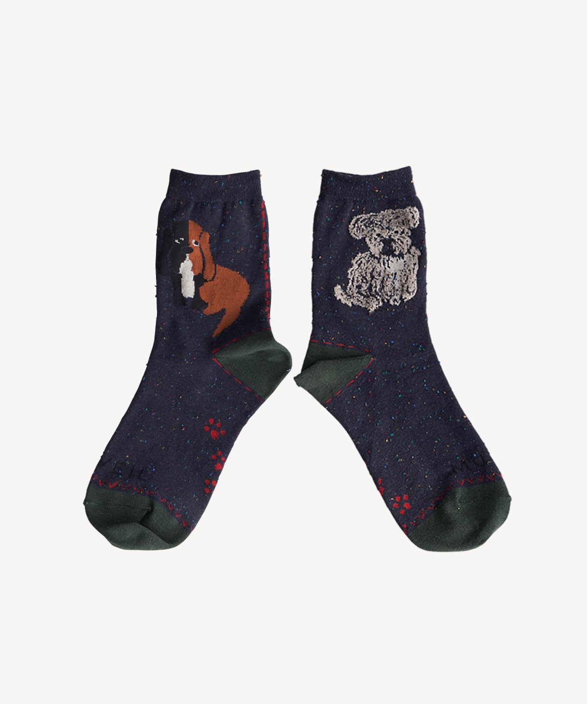 ドッグソックス(navy-F)