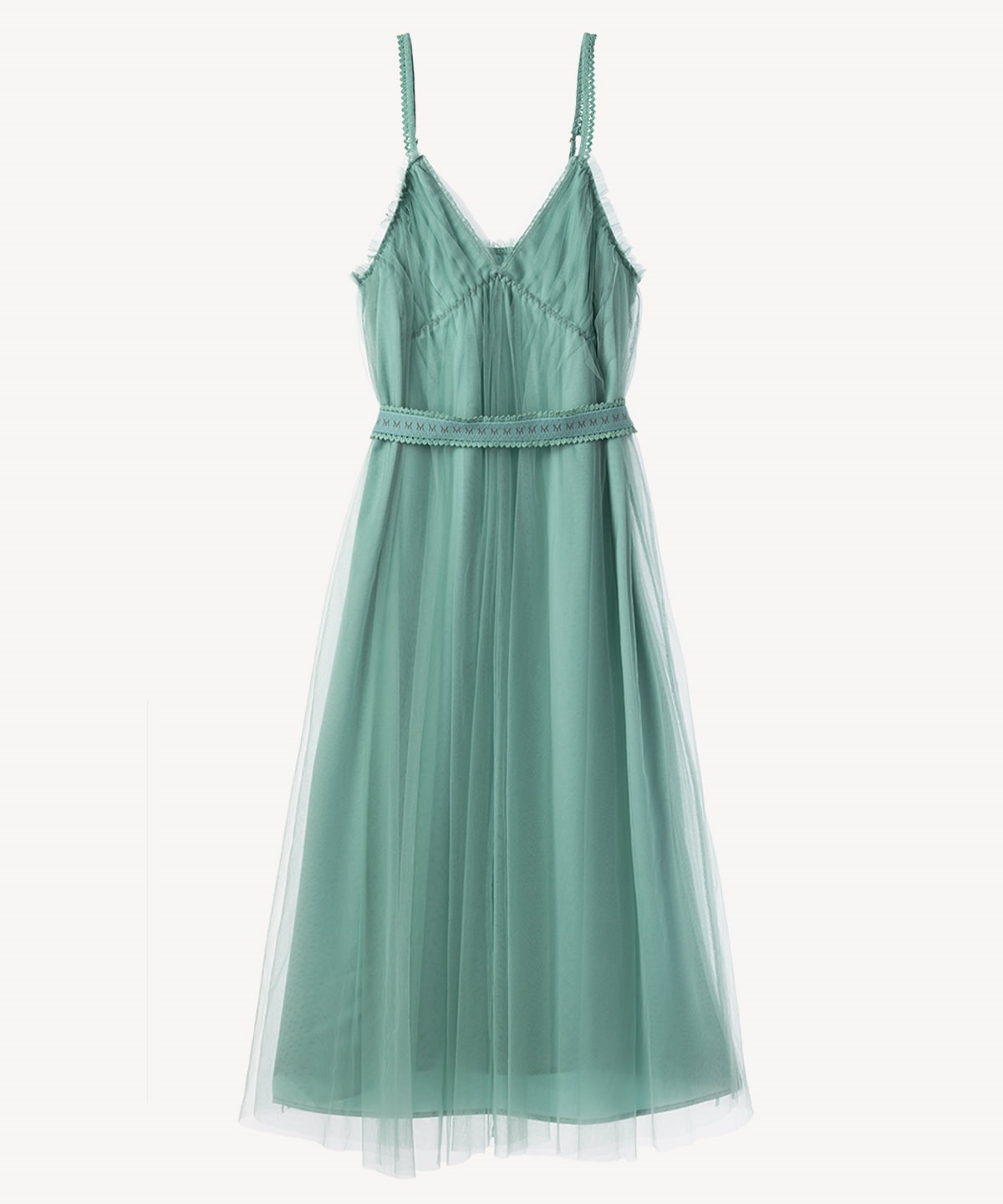 キャミソールワンピース(mint green-36)