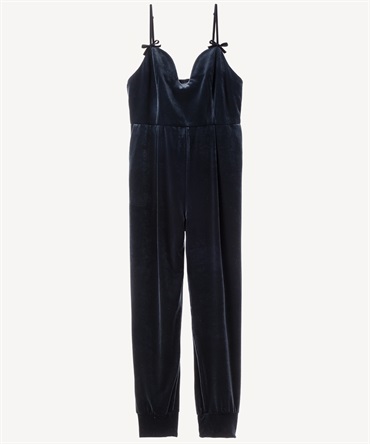ベロアサロペット(navy-36)