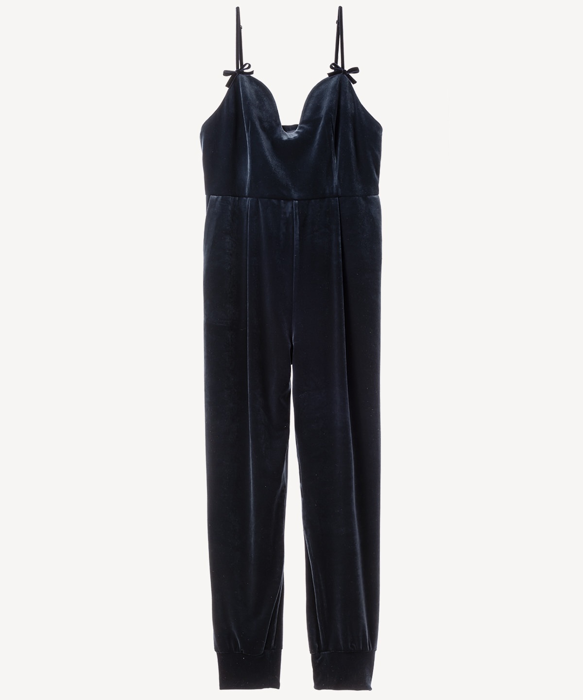 ベロアサロペット(navy-36)