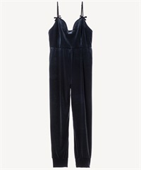 ベロアサロペット(navy-36)
