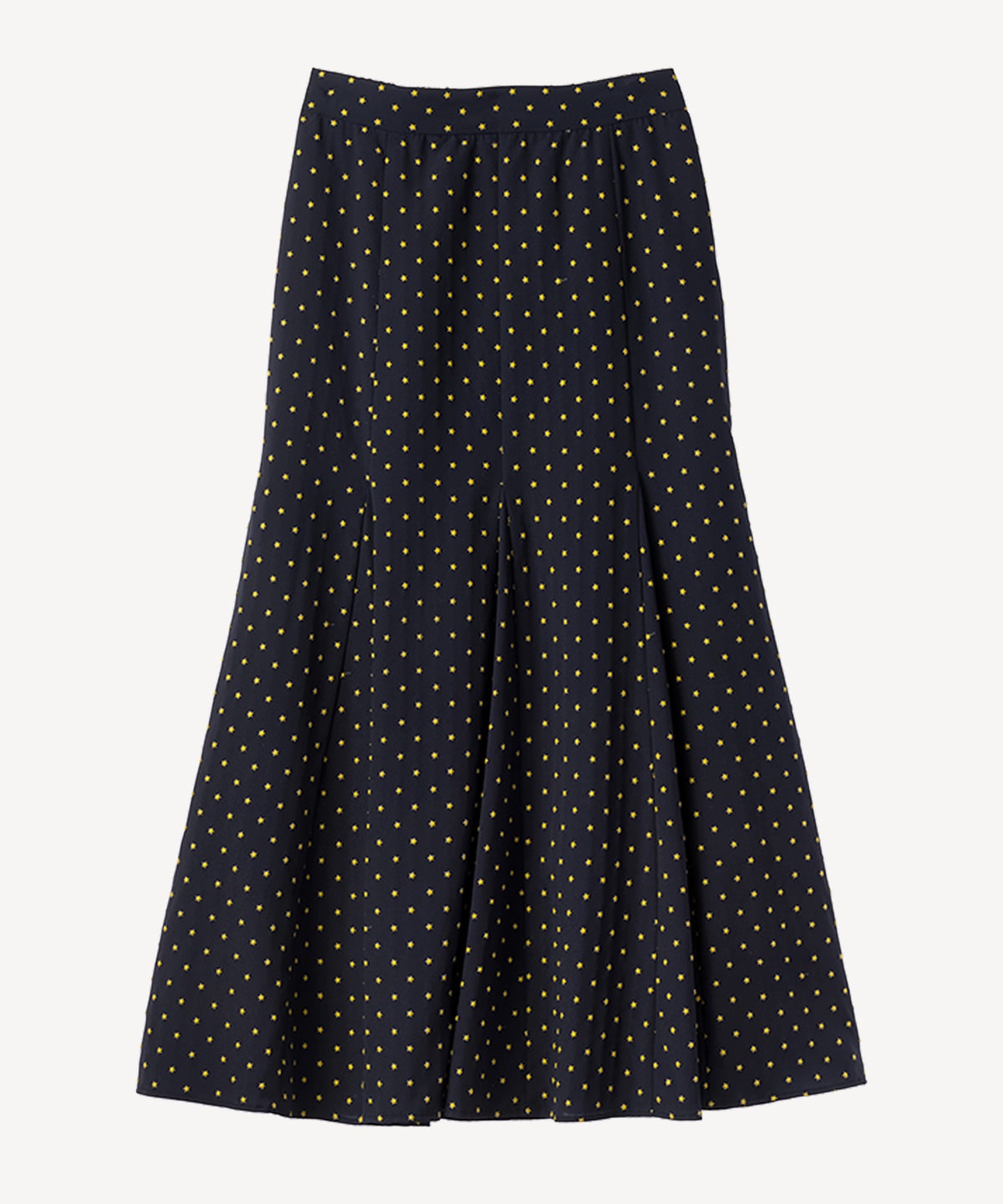 スタープリントスカート(navy-36)