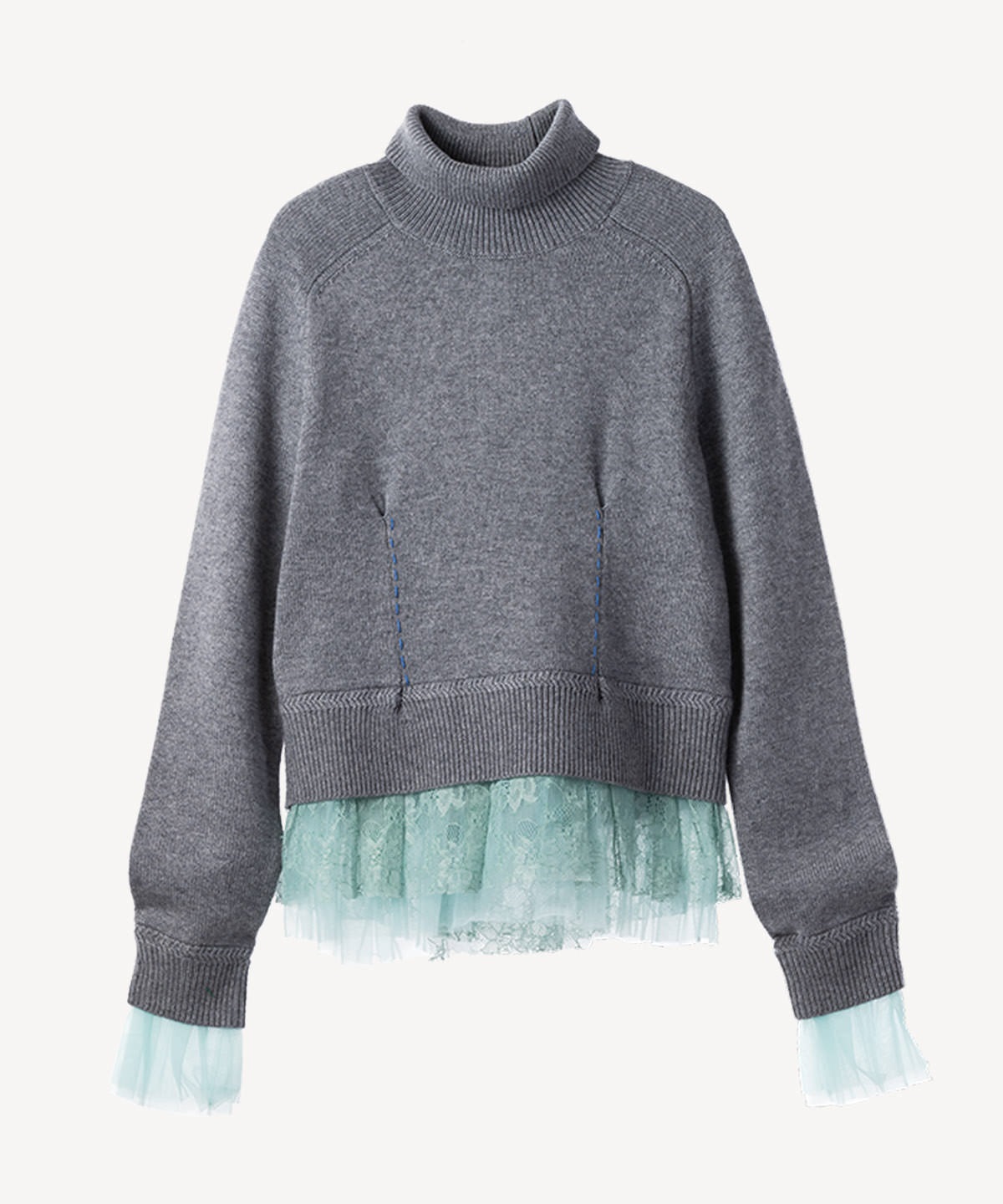 バッククロスプルオーバー(gray-36)