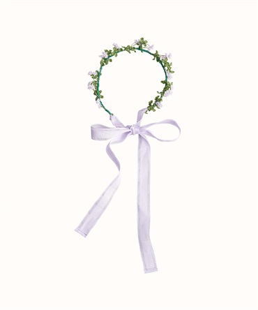 花冠ネックレス(lavender-F)