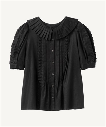 タックフリルブラウス | MUVEIL Online Shop
