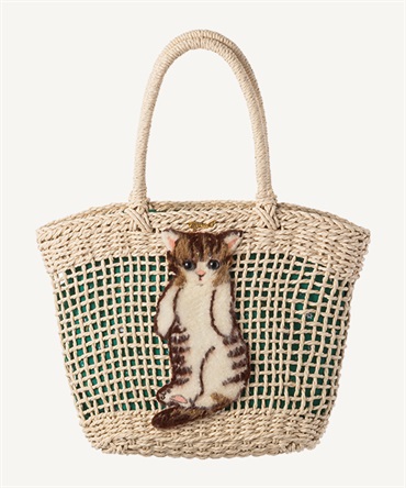 ネコかごバッグ | MUVEIL Online Shop 