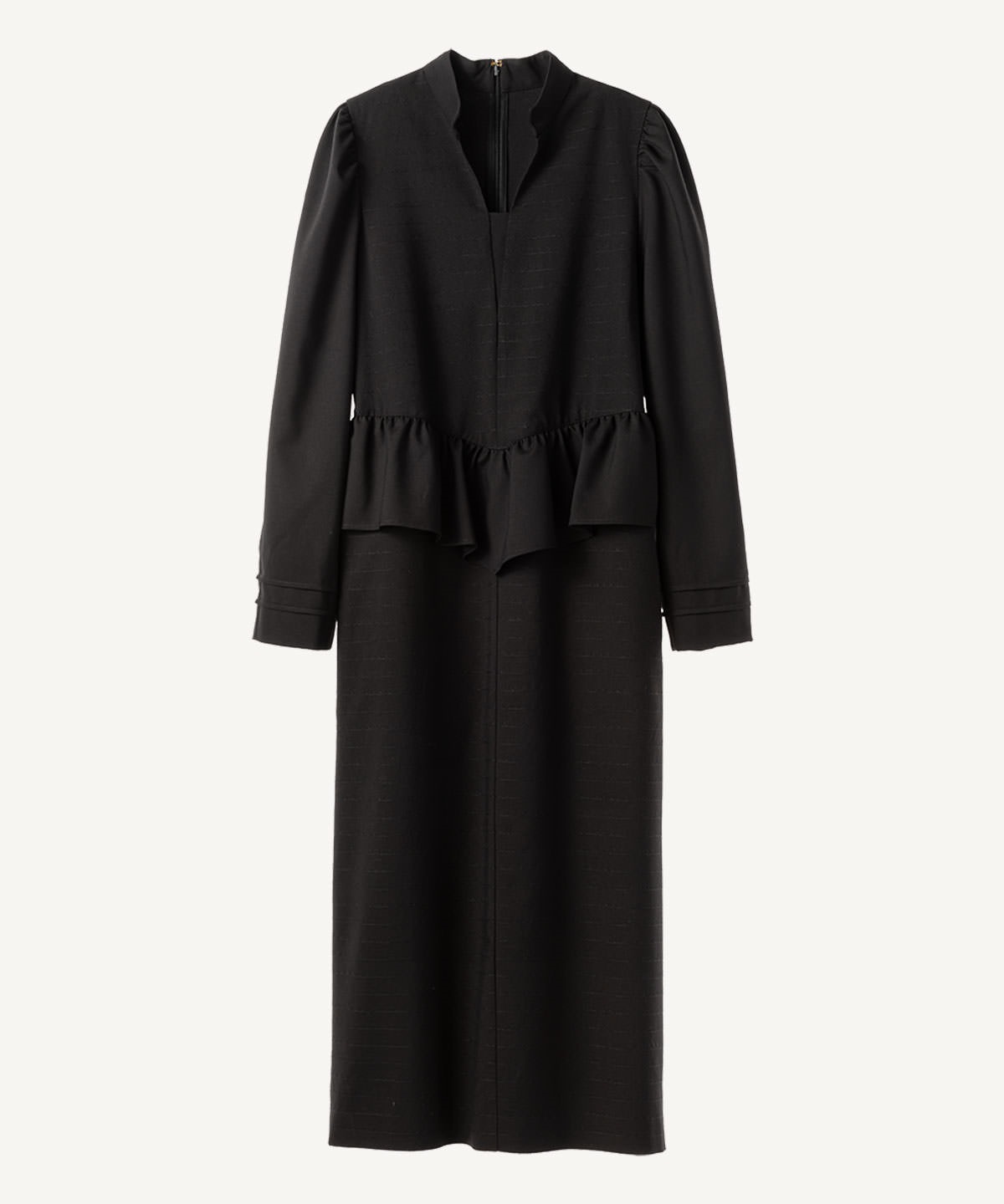 ハートステッチワンピース(black-36)