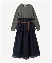 2WAYニットワンピース(gray-36)