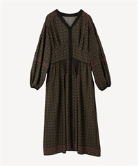 ウォールペーパーワンピース(black-36)
