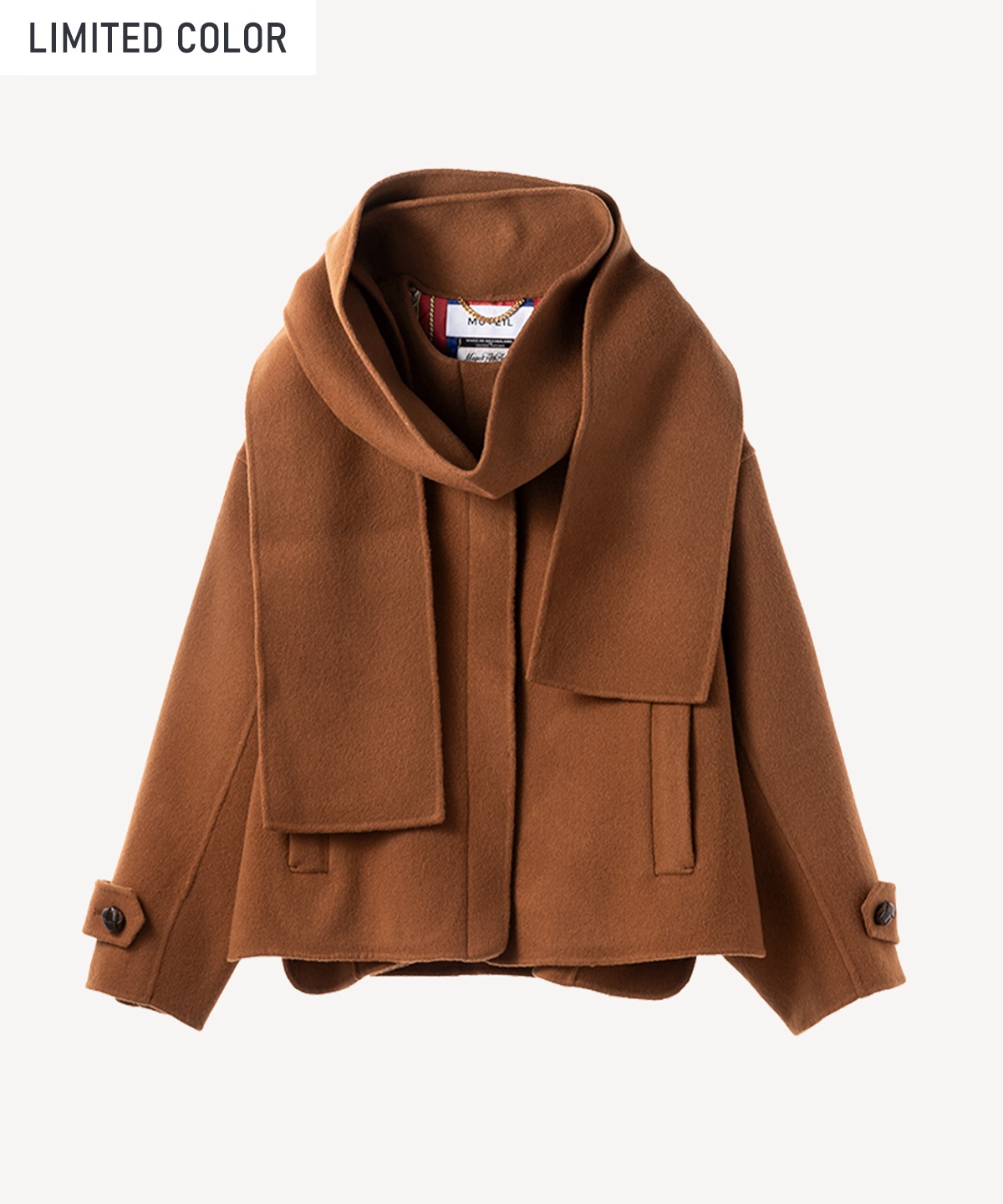 リバー仕立てコート(mocha-36)