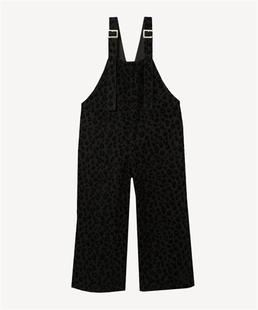 デニムサロペットパンツ(black-36)