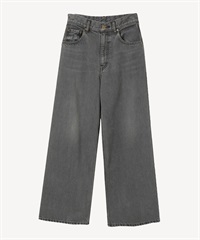 リボンデニムパンツ(gray-34)
