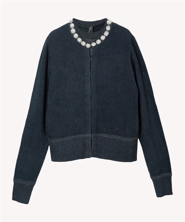 トップス　muveil ネイビー　サイズ38 トップス muveil ネイビー サイズ38 - メルカリ