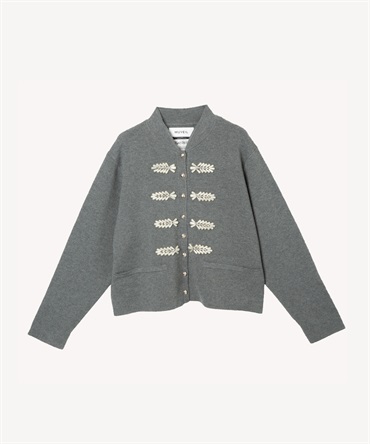 ミュベール 後ろ開きカーディガン mロゴ フリーサイズ CARDIGAN商品一覧 | MUVEIL Online Shop