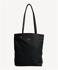 airlistコラボ縦長トートバッグ(black-F)