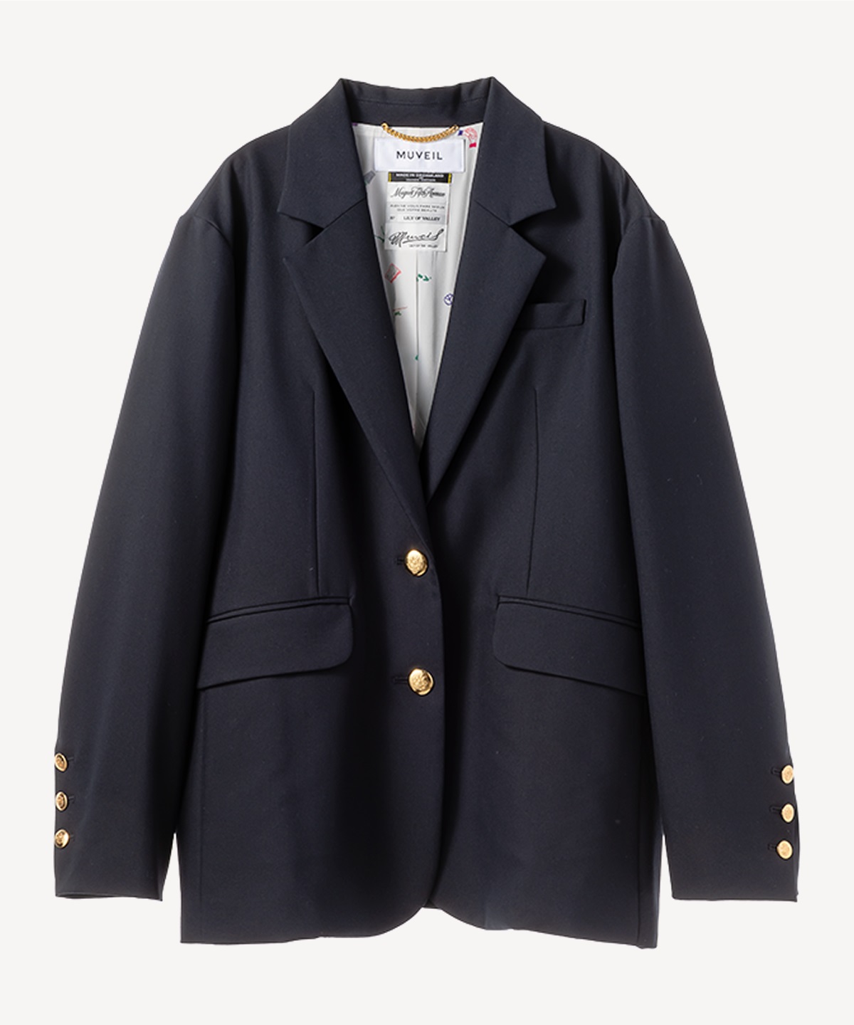 ブレザージャケット(navy-36)