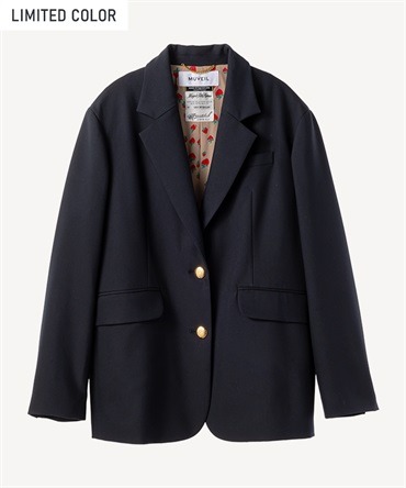 ブレザージャケット(navy(strawberry)-36)