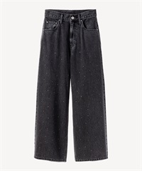 スワロフスキーデニムパンツ(gray-34)