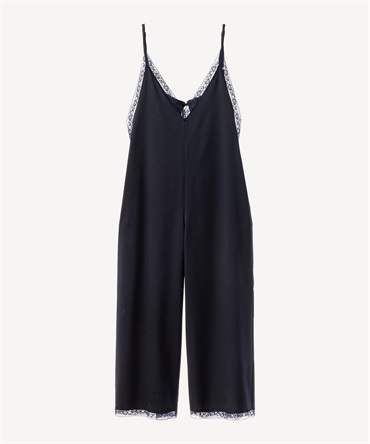 ランジェリーサロペットパンツ(navy-36)