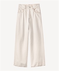 リボンデニムパンツ(white-34)