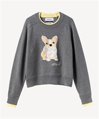 フレンチブルドッグプルオーバー(gray-36)