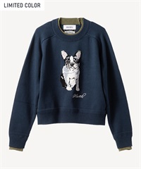 フレンチブルドッグプルオーバー(navy-36)